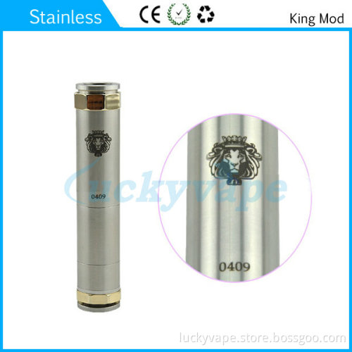 Mechanical Mod Electronic Cigarette Mod Battery 18650 King Mod